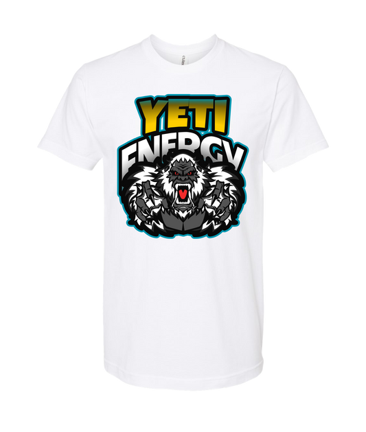 Squatch GQ Energy - Yeti Energy - White T Shirt