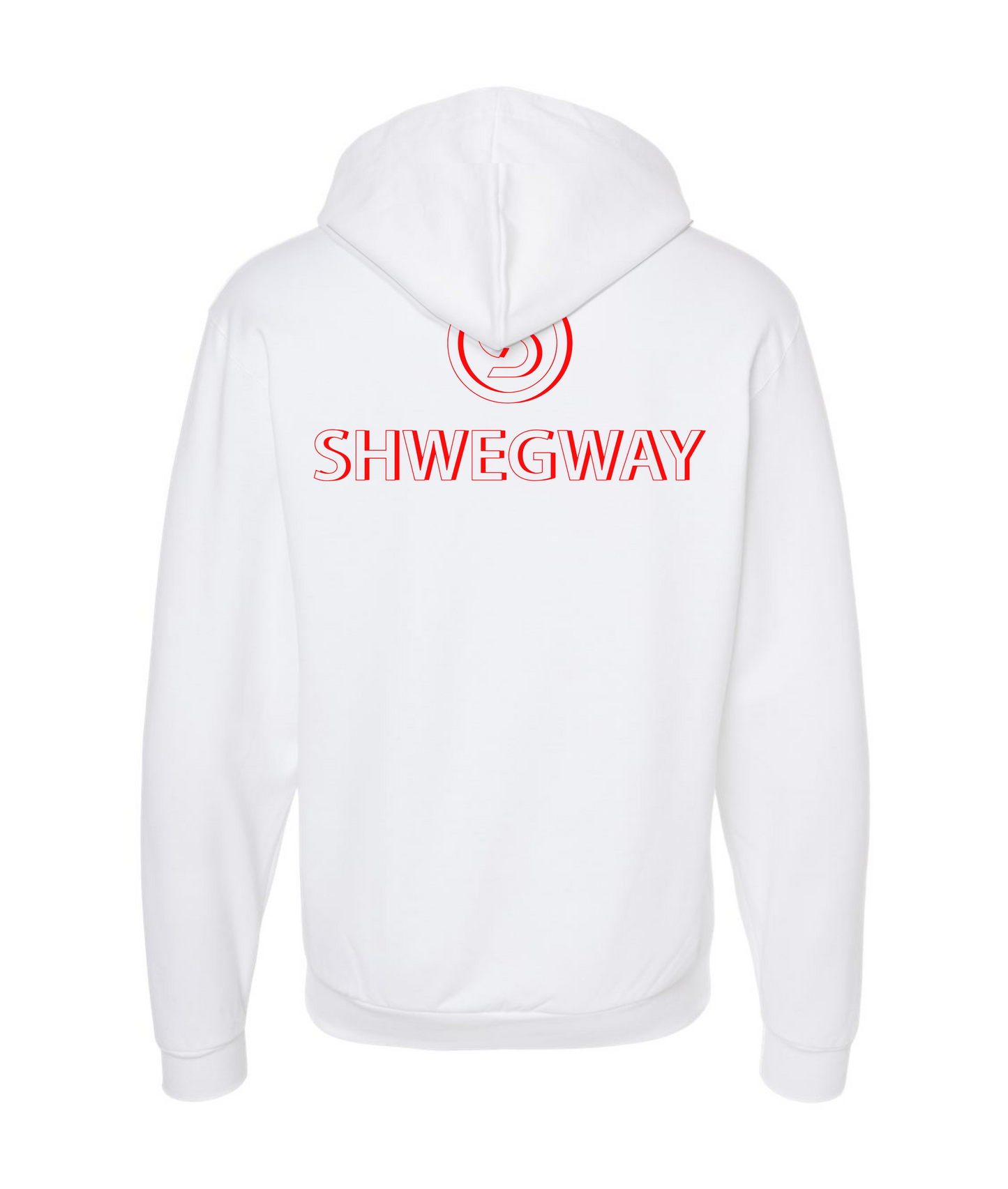 Shwegway Inc. - Logo - White Zip Hoodie