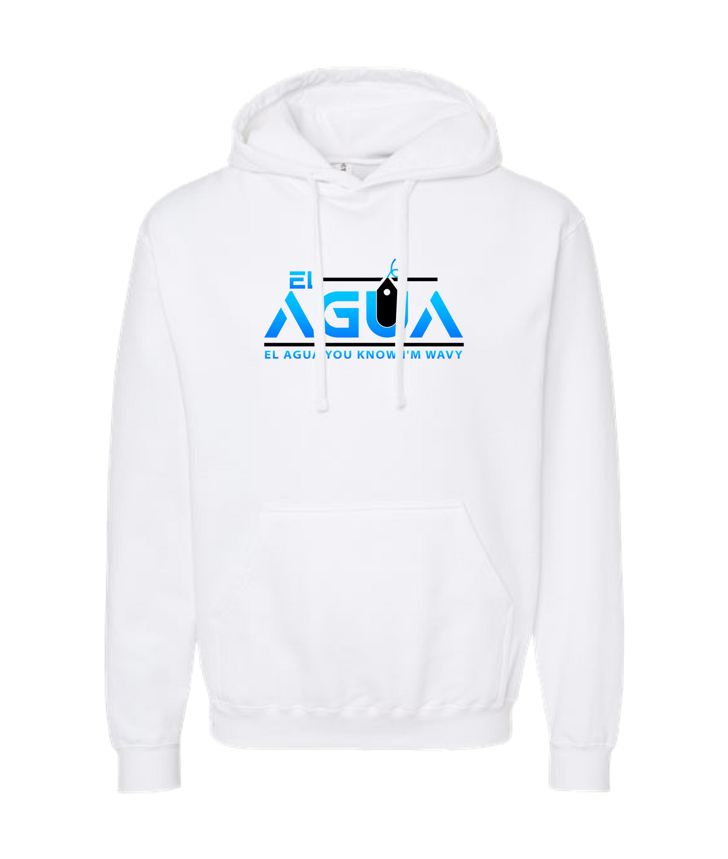 Shock - El AGUA - White Hoodie