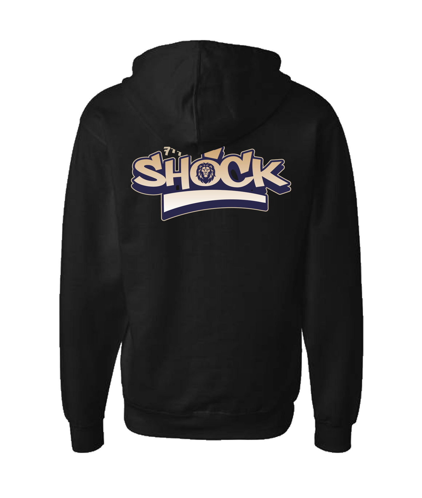 Shock - SHOCK - Black Zip Up Hoodie