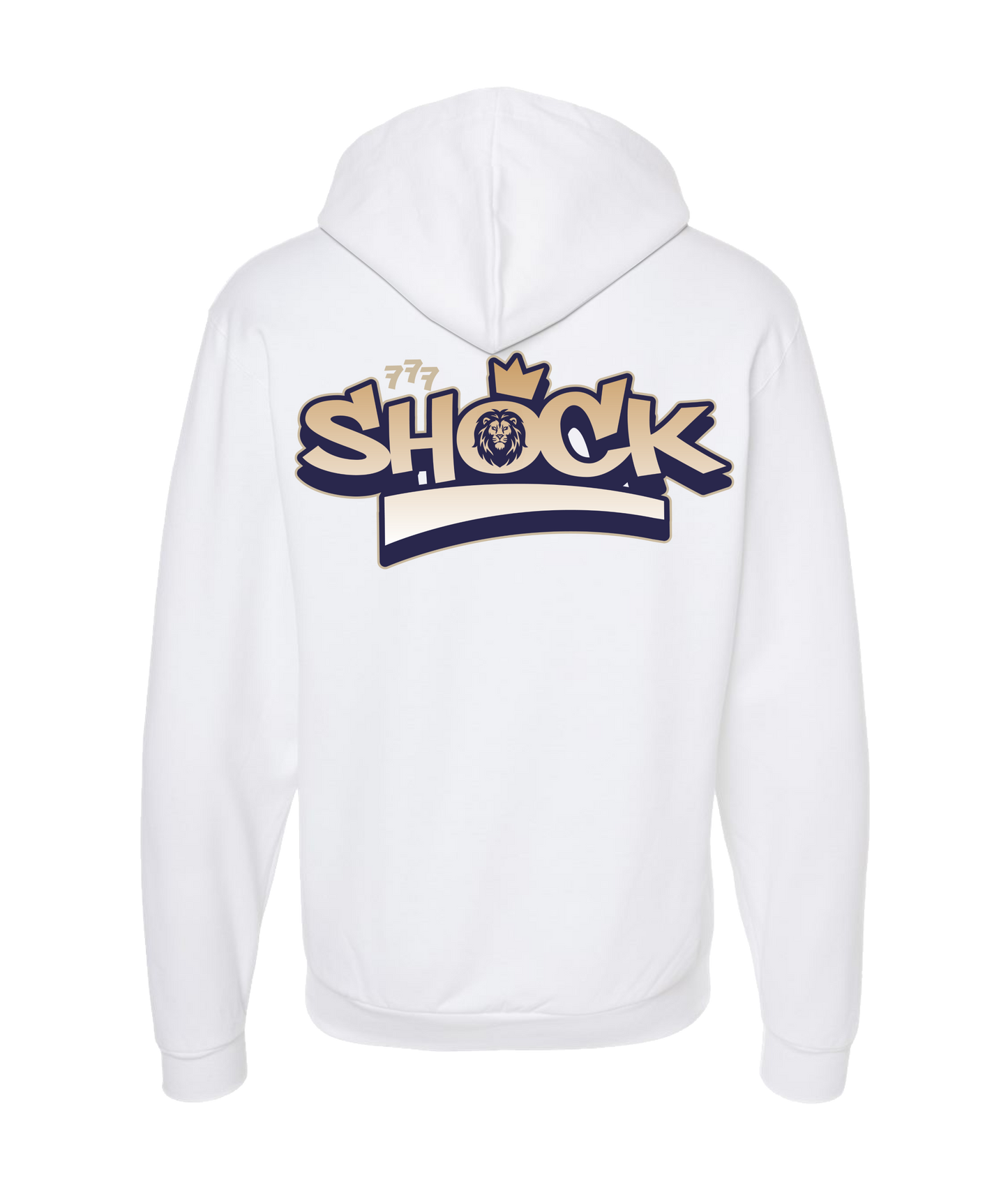 Shock - SHOCK - White Zip Up Hoodie