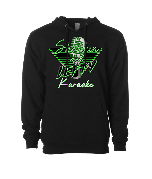 v-SHLETOP - DESIGN 2 - Black Hoodie