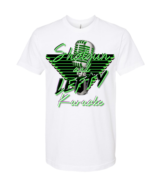 Shotgun & Lefty - DESIGN 2 - White T Shirt