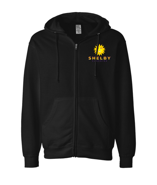 V-SHSUTOP - Shelby Sunshine - Black Zip Up Hoodie