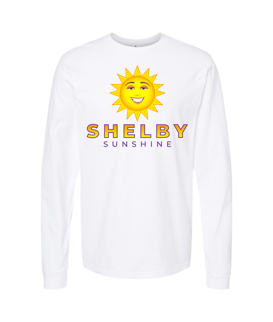 V-SHSUTOP - Shelby Sunshine - White Long Sleeve T
