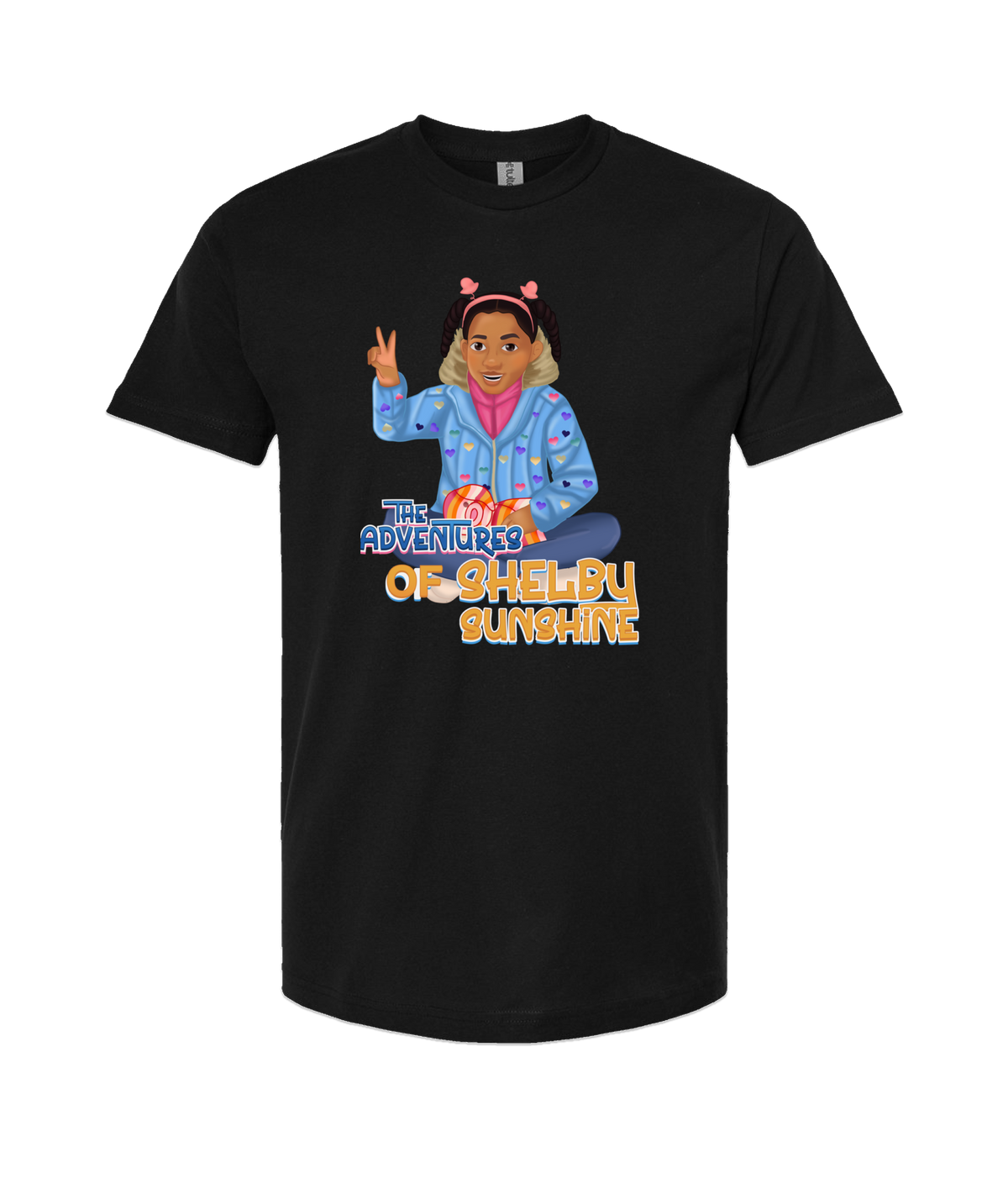 V-SHSUTOP - Shelby Sunshine - Black T Shirt