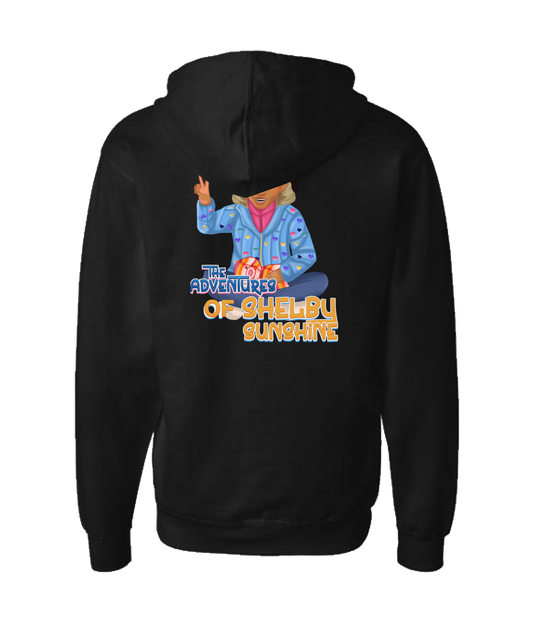 V-SHSUTOP - Shelby Sunshine - Black Zip Up Hoodie