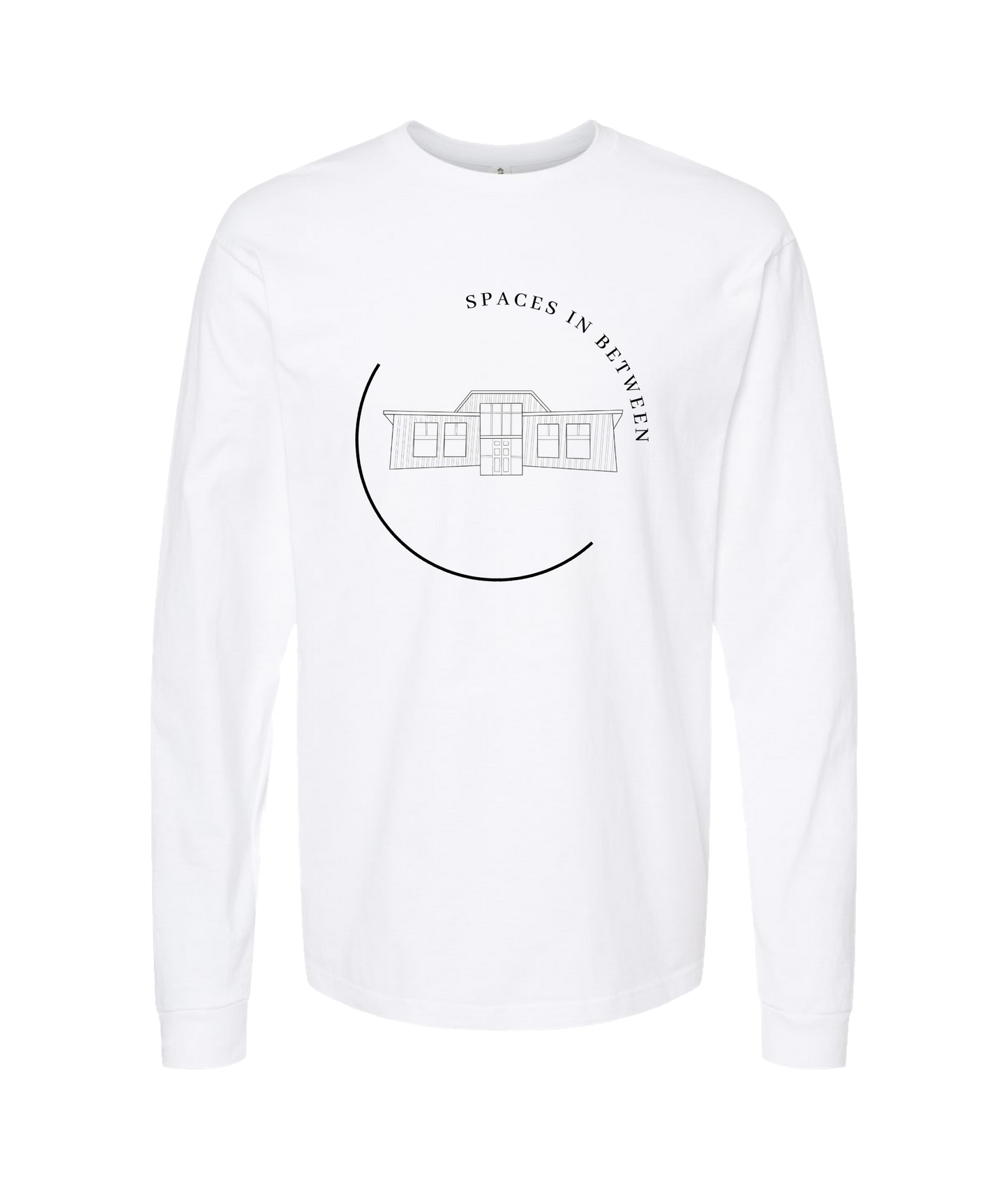 Spaces In Between - House - White Long Sleeve T