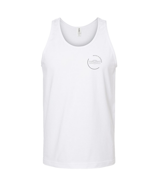 Spaces In Between - House - White Tank Top
