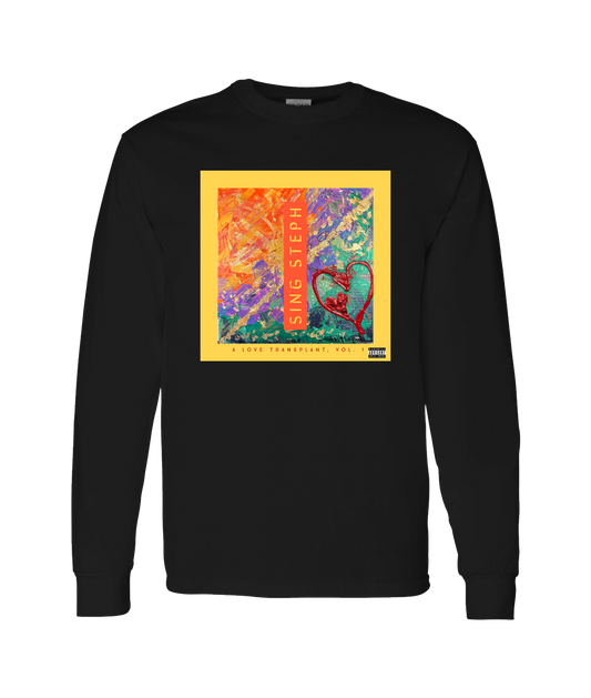 V-SINSTOP - A Love Transplant - Black Long Sleeve T