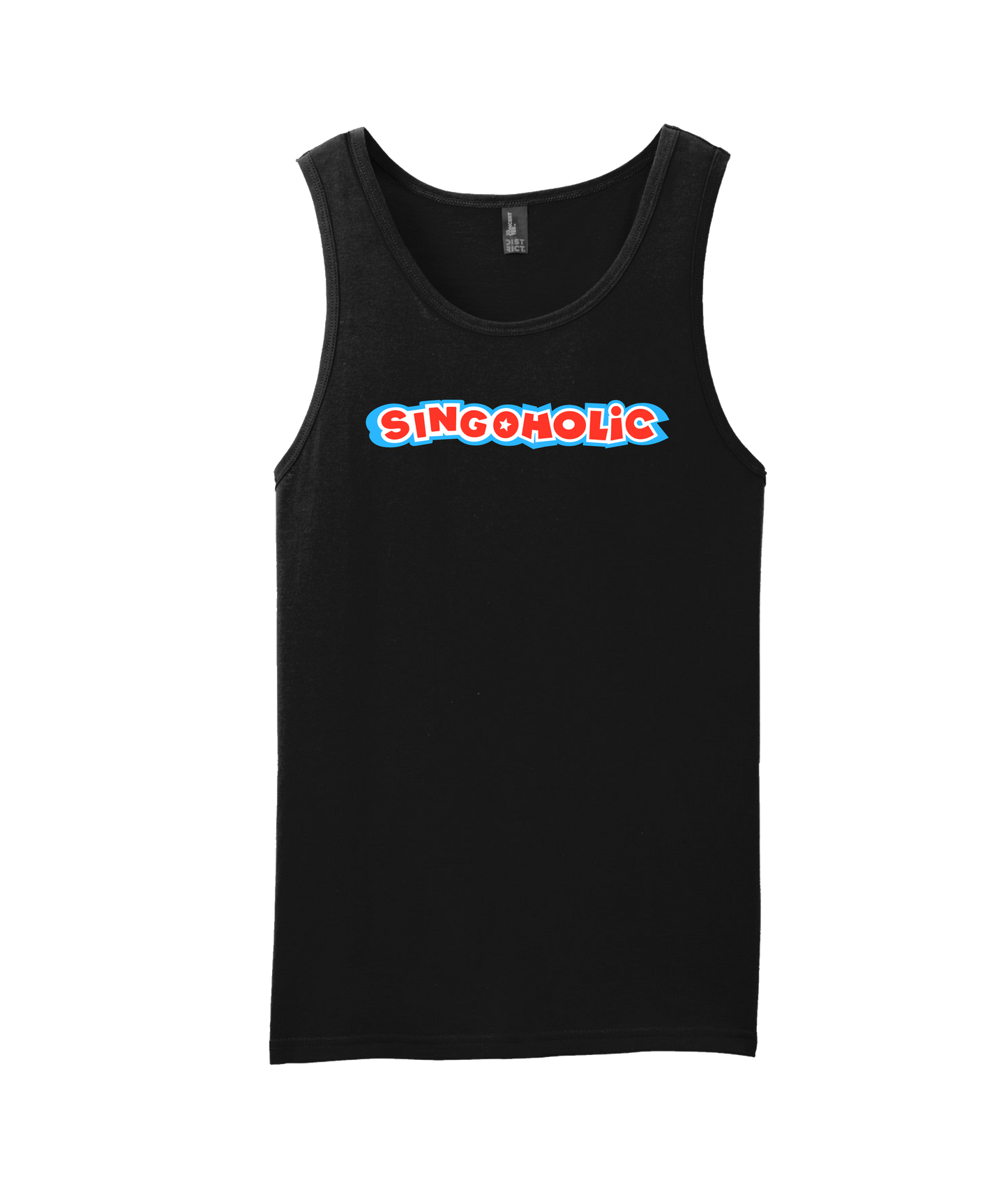 Singo Music Bingo - Singoholic - Black Tank Top