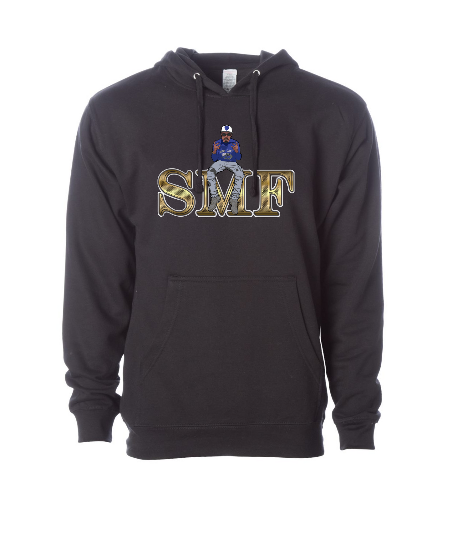 SMF Duce - Don't Care Logo - Hoodie