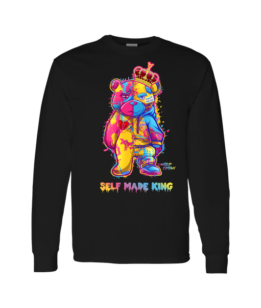 V-SMKITOP - LOGO 2 - Black Long Sleeve T