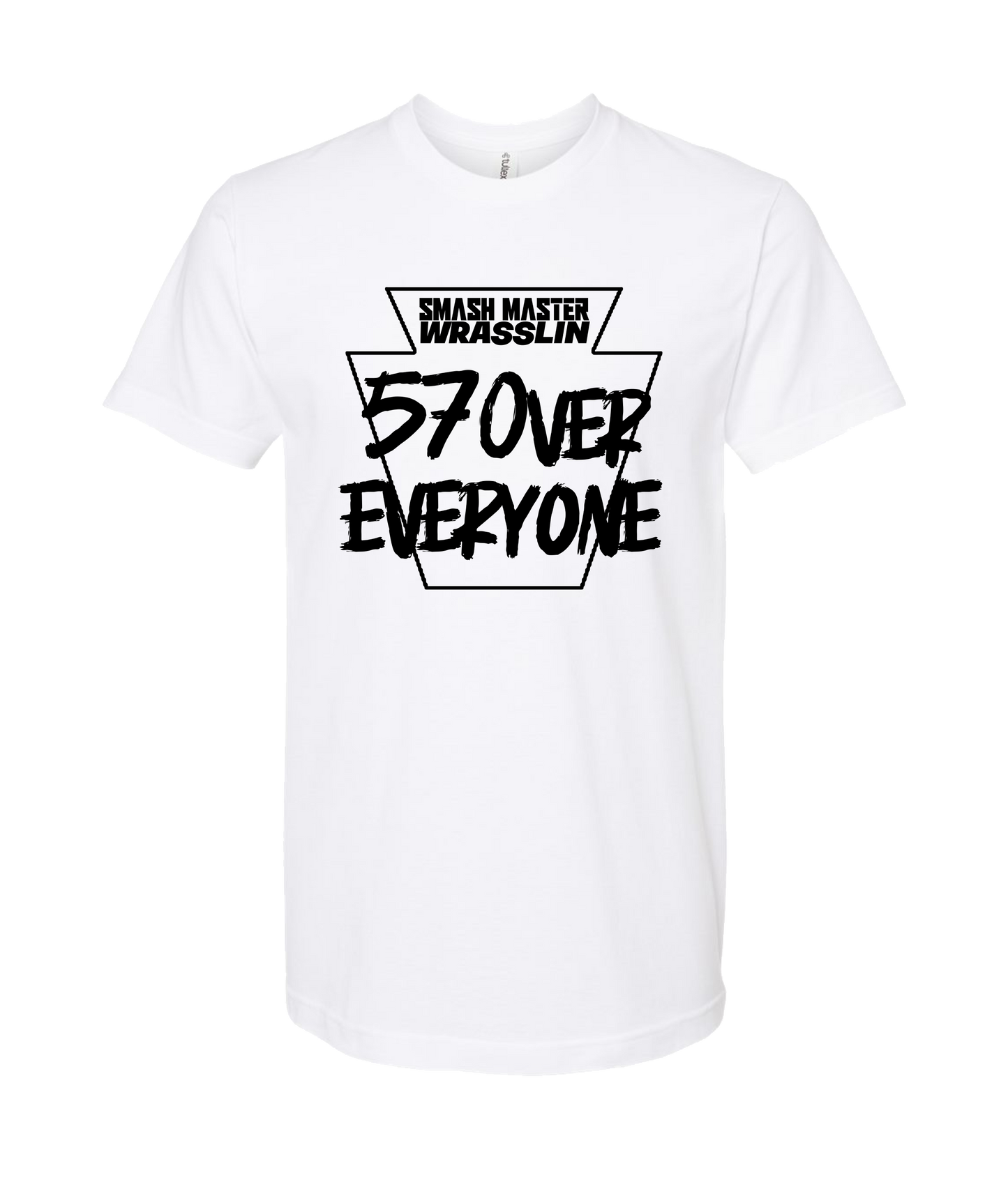V-SMWTOP - 570 OVER EVERYONE - White T Shirt