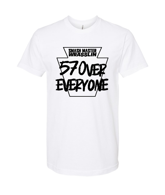 V-SMWTOP - 570 OVER EVERYONE - White T Shirt