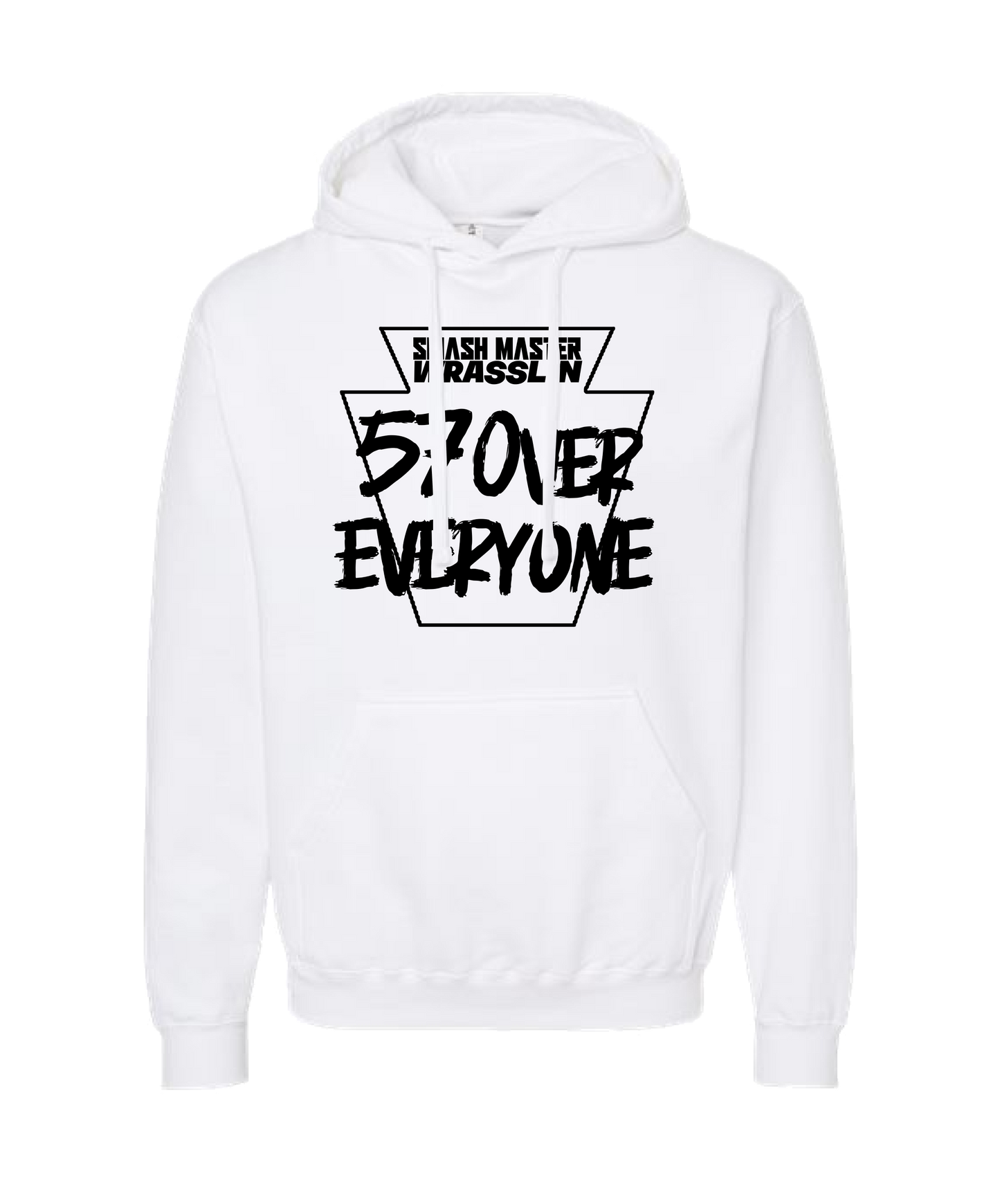 V-SMWTOP - 570 OVER EVERYONE - White Hoodie