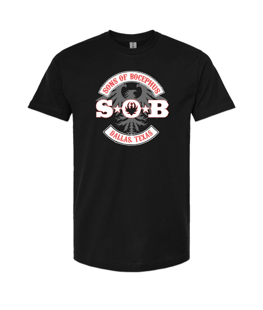 Sons of Bocephus - Dallas, TX - Black T-Shirt