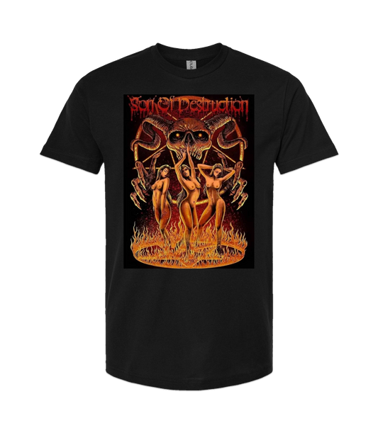 SonOfDestruction - Destruction Designed - Black T-Shirt