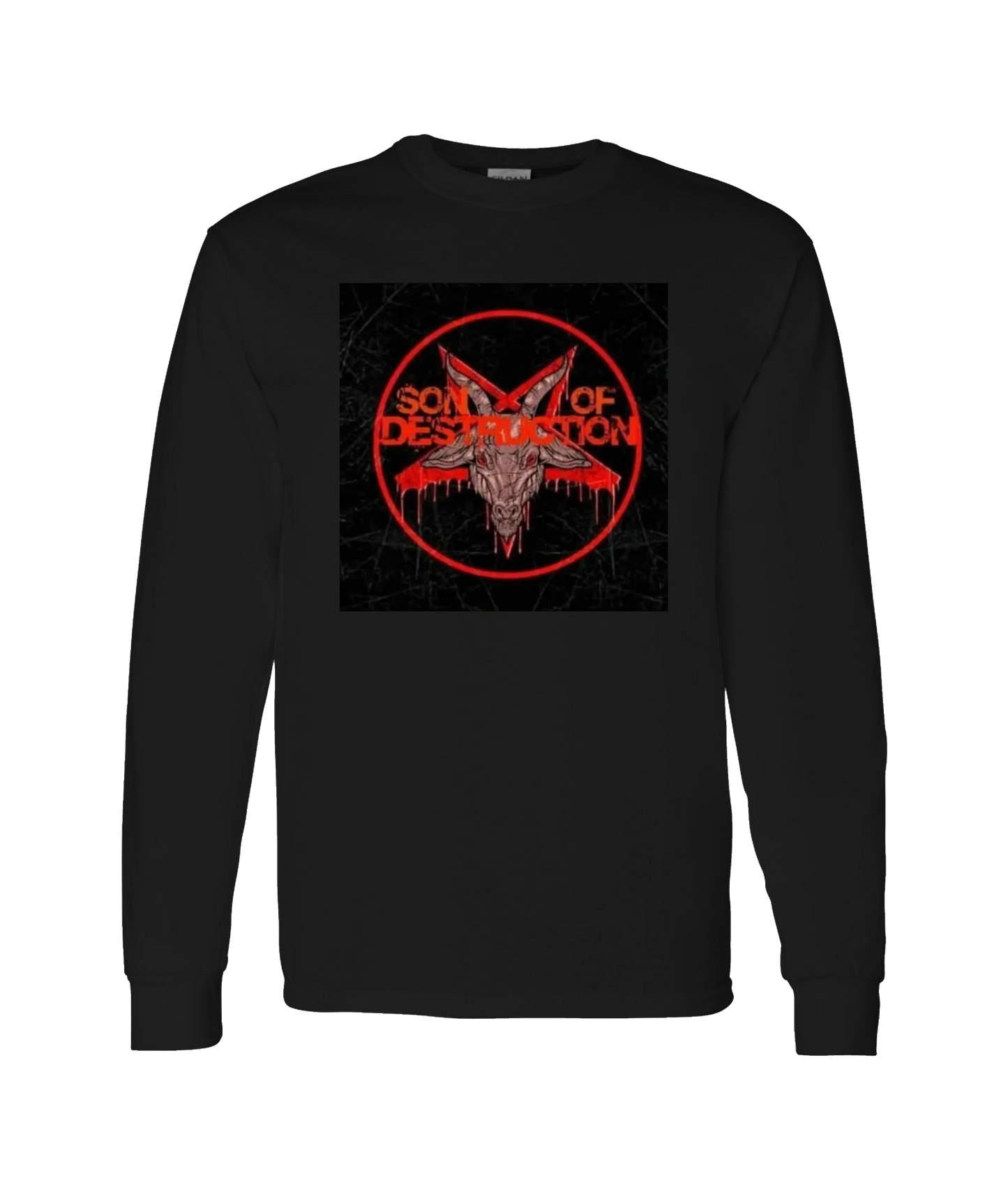 SonOfDestruction - Destruction Designed - Black Long Sleeve T