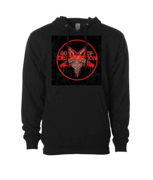V-SODTOP - Destruction Designed - Black Hoodie