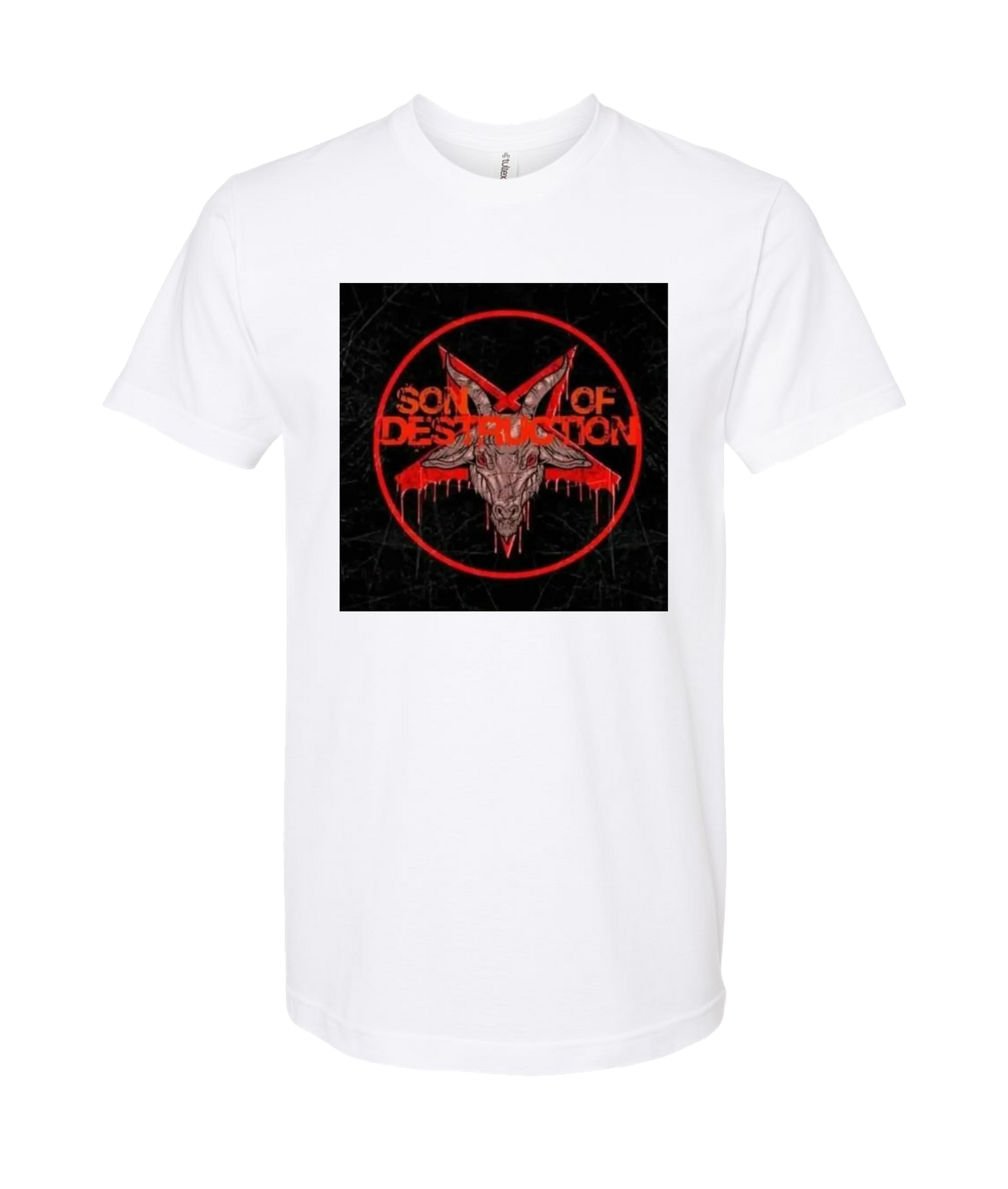 V-SODTOP - Destruction Designed - White T Shirt