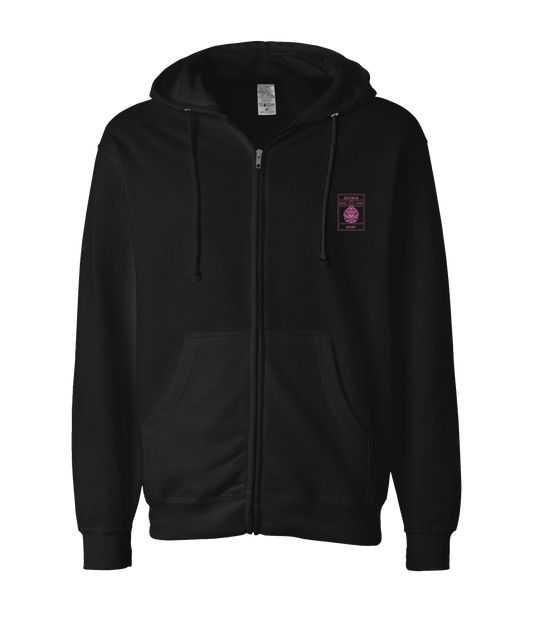 V-SOLTOP - XXX666 - Black Zip Up Hoodie