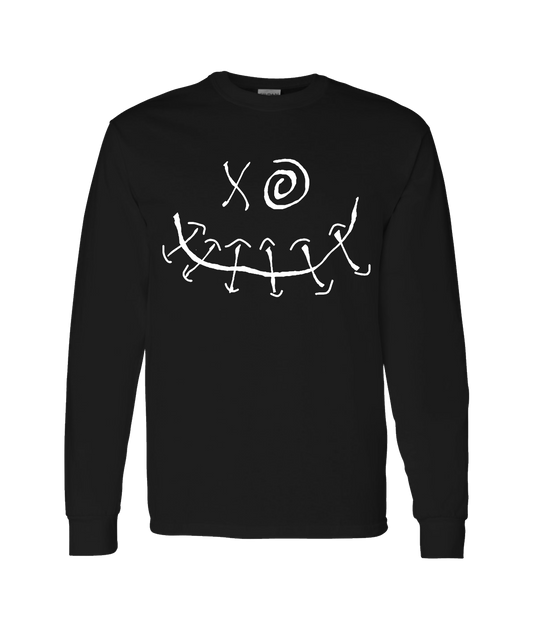 V-SOLTOP - XO SMILE - Black Long Sleeve T