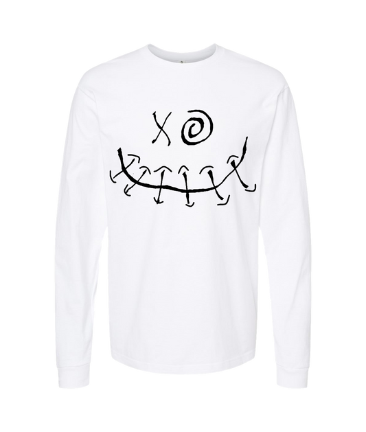V-SOLTOP - XO SMILE - White Long Sleeve T