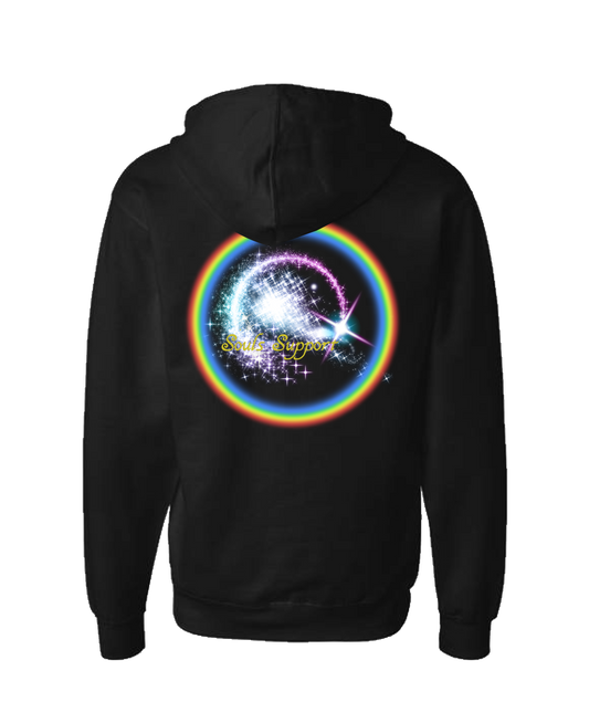 V-SOP - DESIGN 1 - Black Zip Up Hoodie