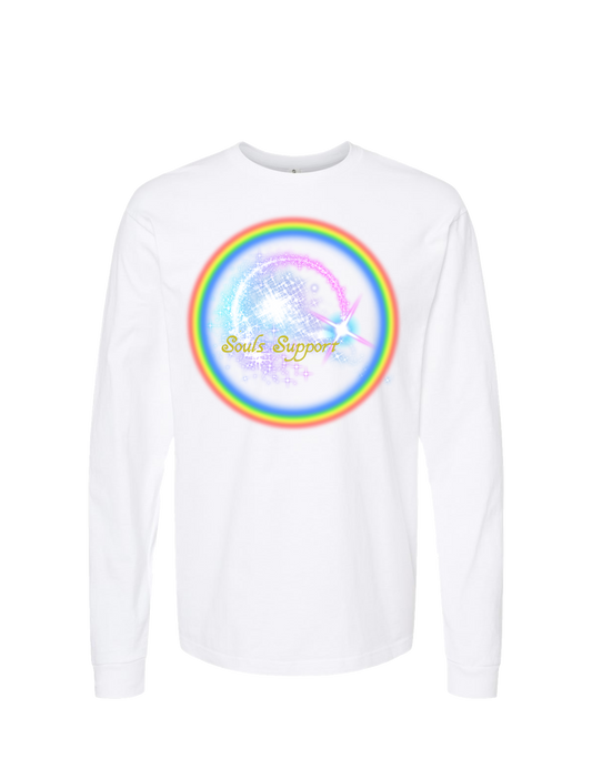 V-SOP - DESIGN 1 - White Long Sleeve T