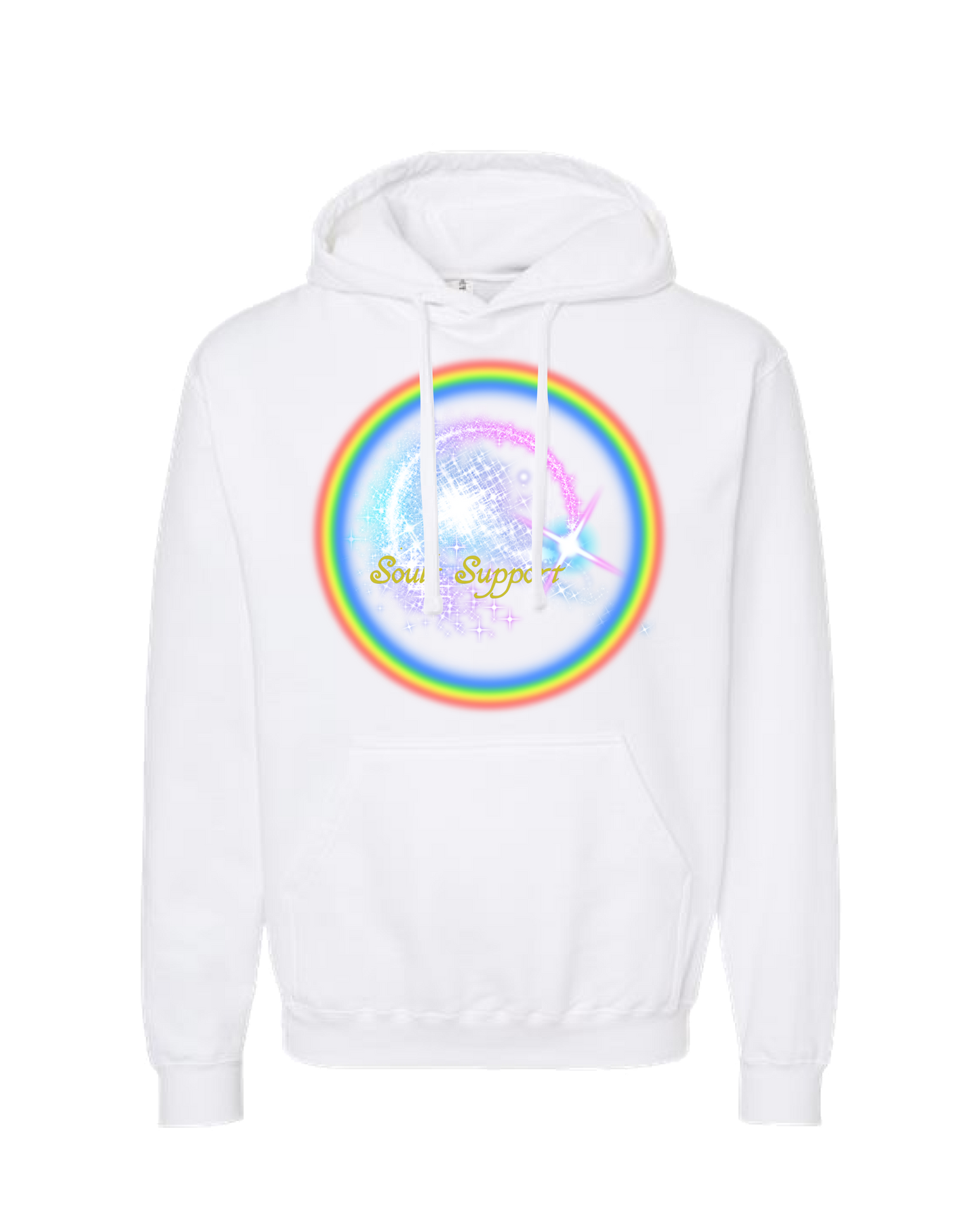 Souls Support - DESIGN 1 - White Hoodie