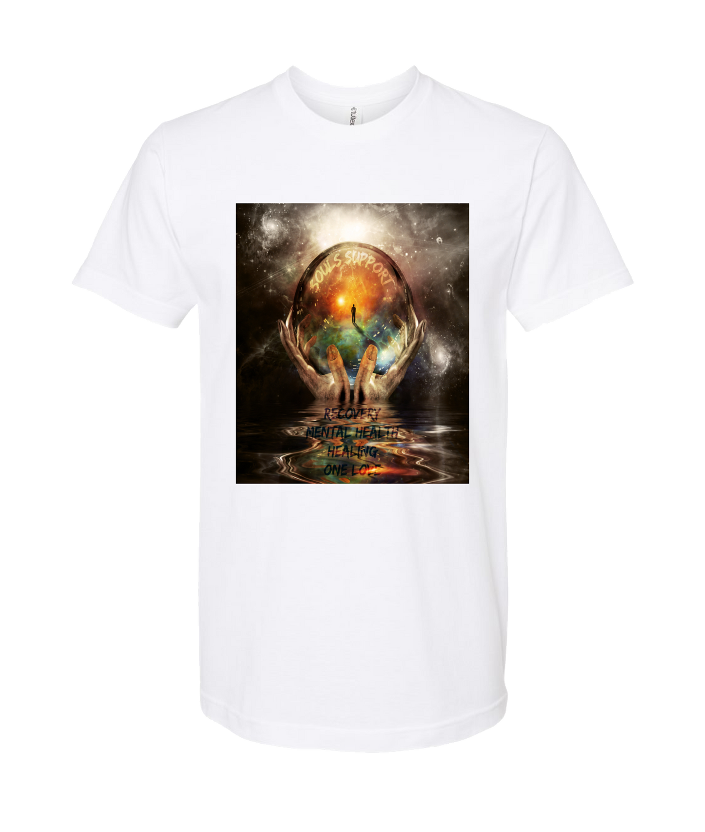 Souls Support - DESIGN 2 - White T Shirt