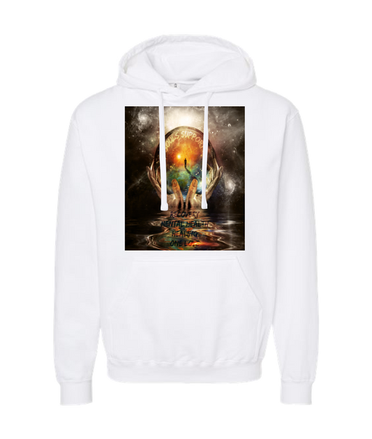 V-SOP - DESIGN 2 - White Hoodie