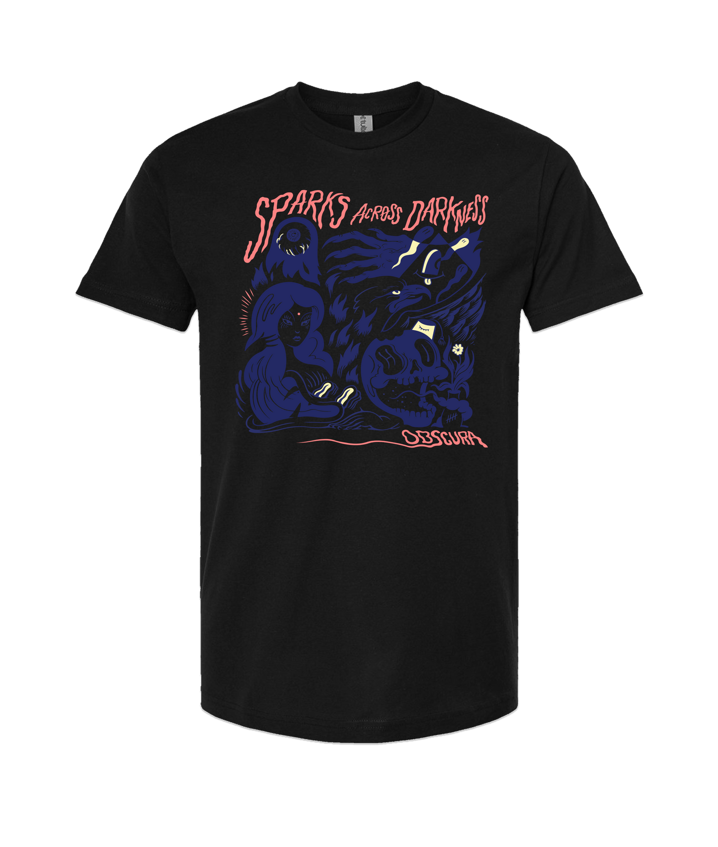 V-SPADTOP - Obscura - Black T-Shirt