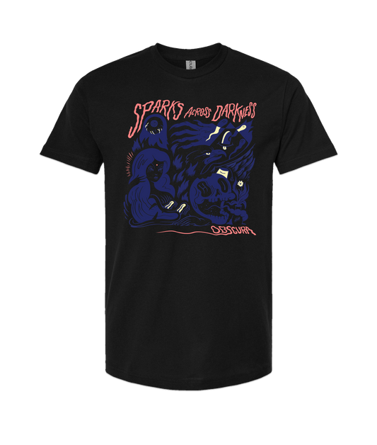 V-SPADTOP - Obscura - Black T-Shirt