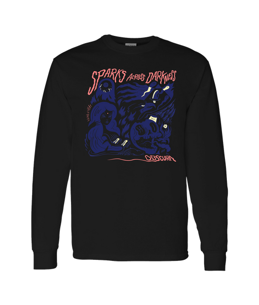 V-SPADTOP - Obscura - Black Long Sleeve T
