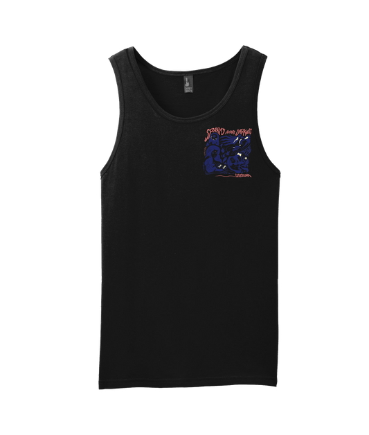 V-SPADTOP - Obscura - Black Tank Top