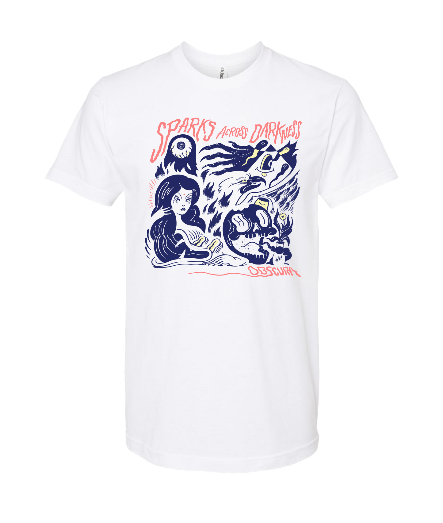 V-SPADTOP - Obscura - White T Shirt
