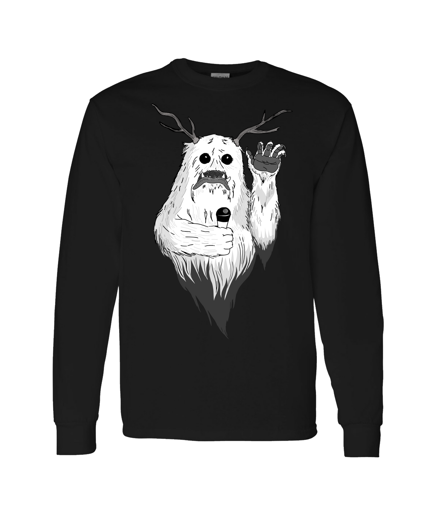 V-SPADTOP - Sparky - Black Long Sleeve T