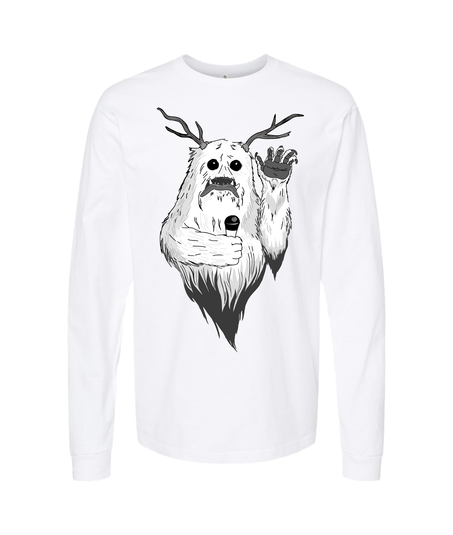 Sparks Across Darkness - Sparky - White Long Sleeve T