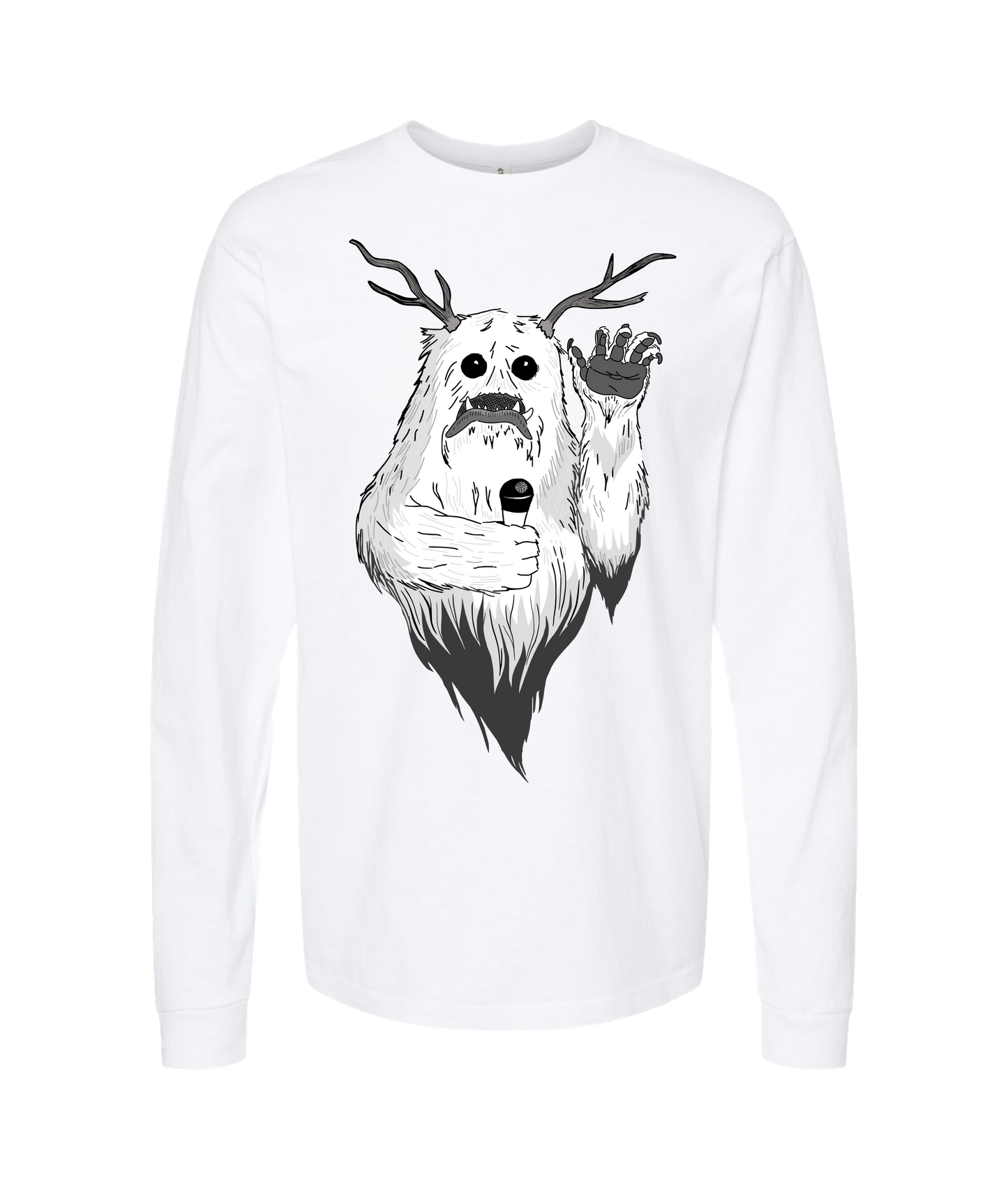 V-SPADTOP - Sparky - White Long Sleeve T