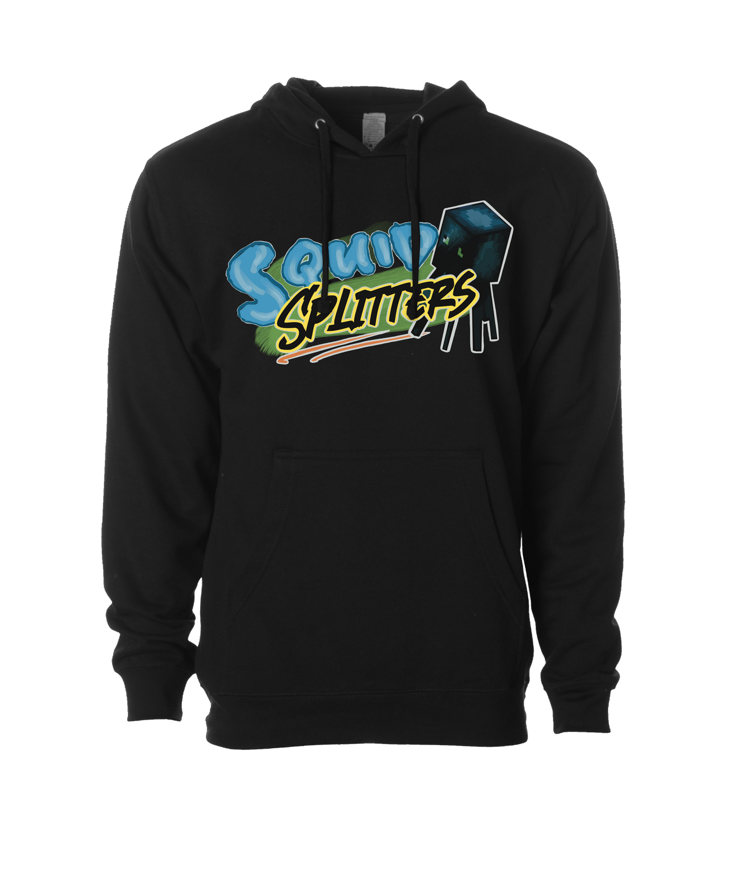 Squid Splitters - DESIGN 1 - Black Hoodie