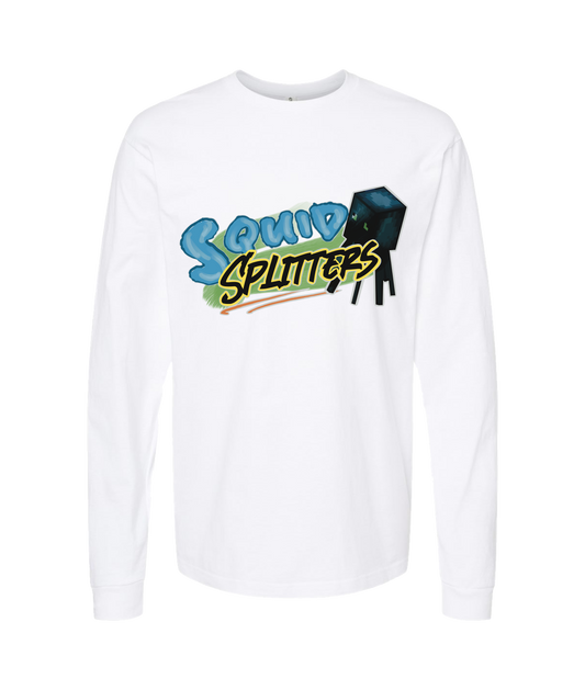 V-SQTOP - DESIGN 1 - White Long Sleeve T