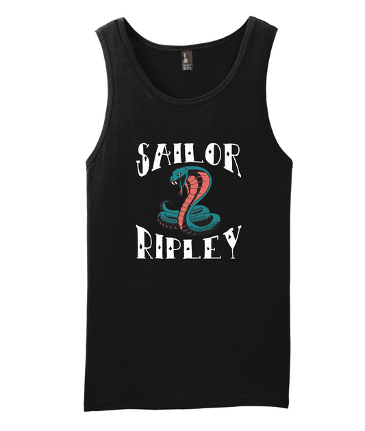 Sailor Ripley - Logo - Black Tank Top