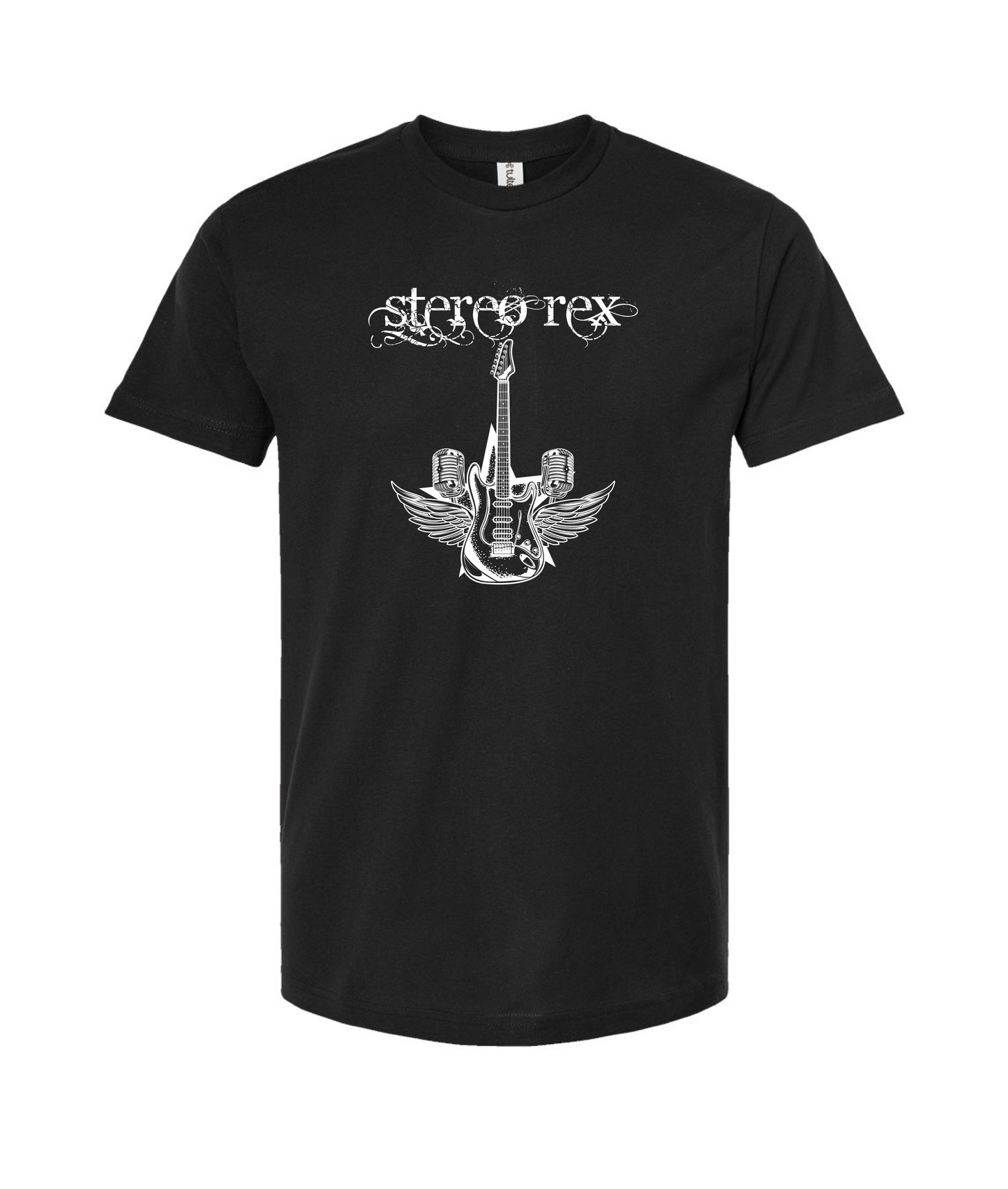 Stereo Rex - Holy Guitar - Black T-Shirt