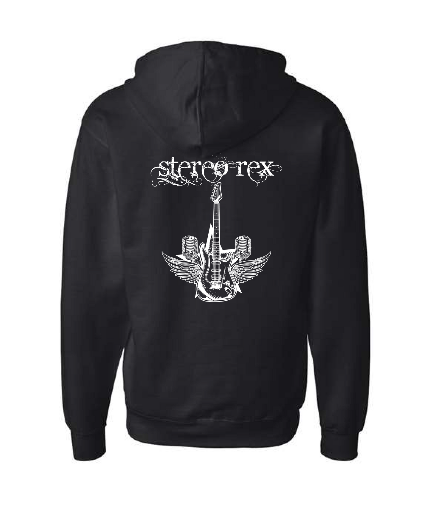 Stereo Rex - Holy Guitar - Black Zip Hoodie