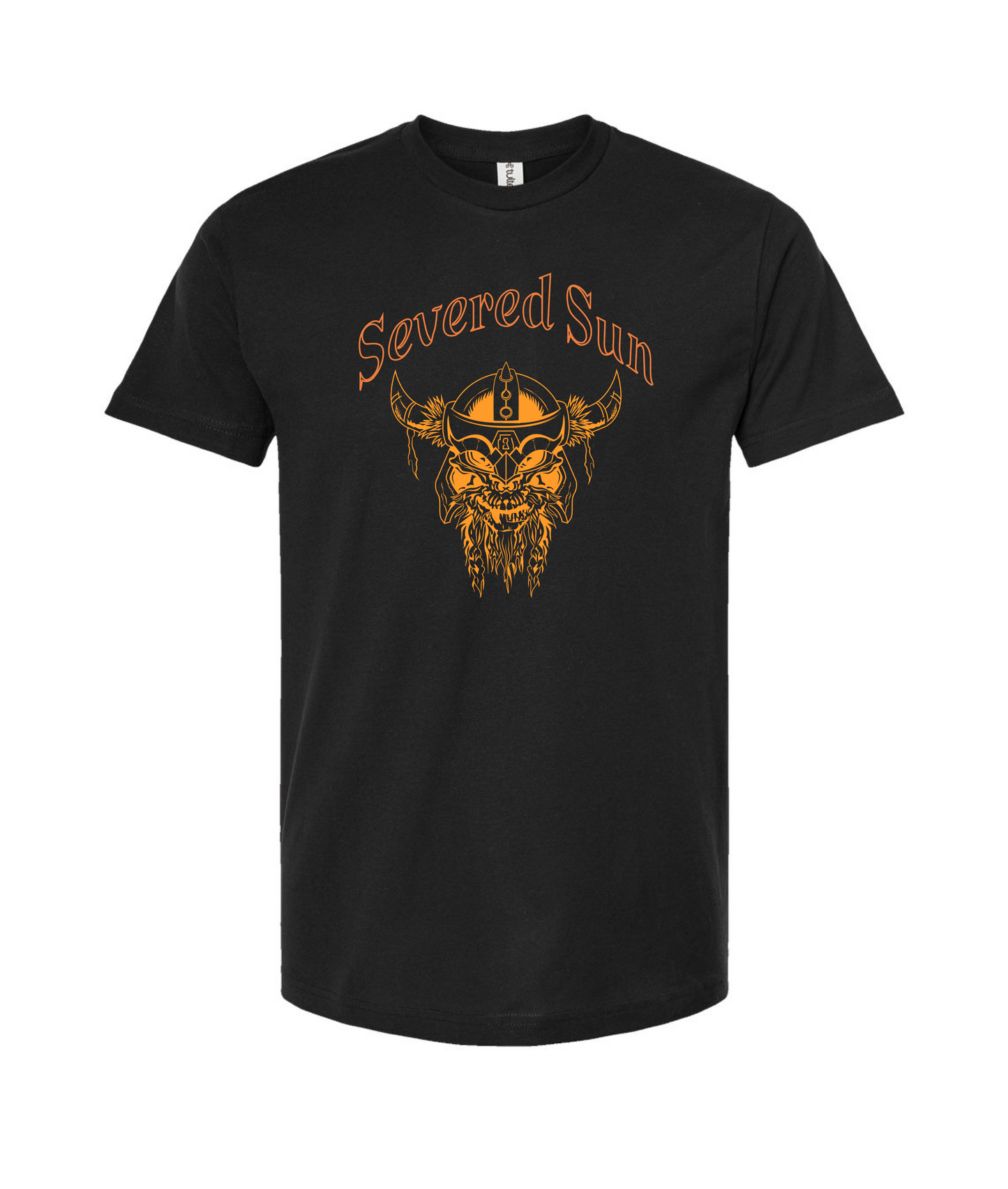 Severed Sun  - Gold Logo - Black T-Shirt