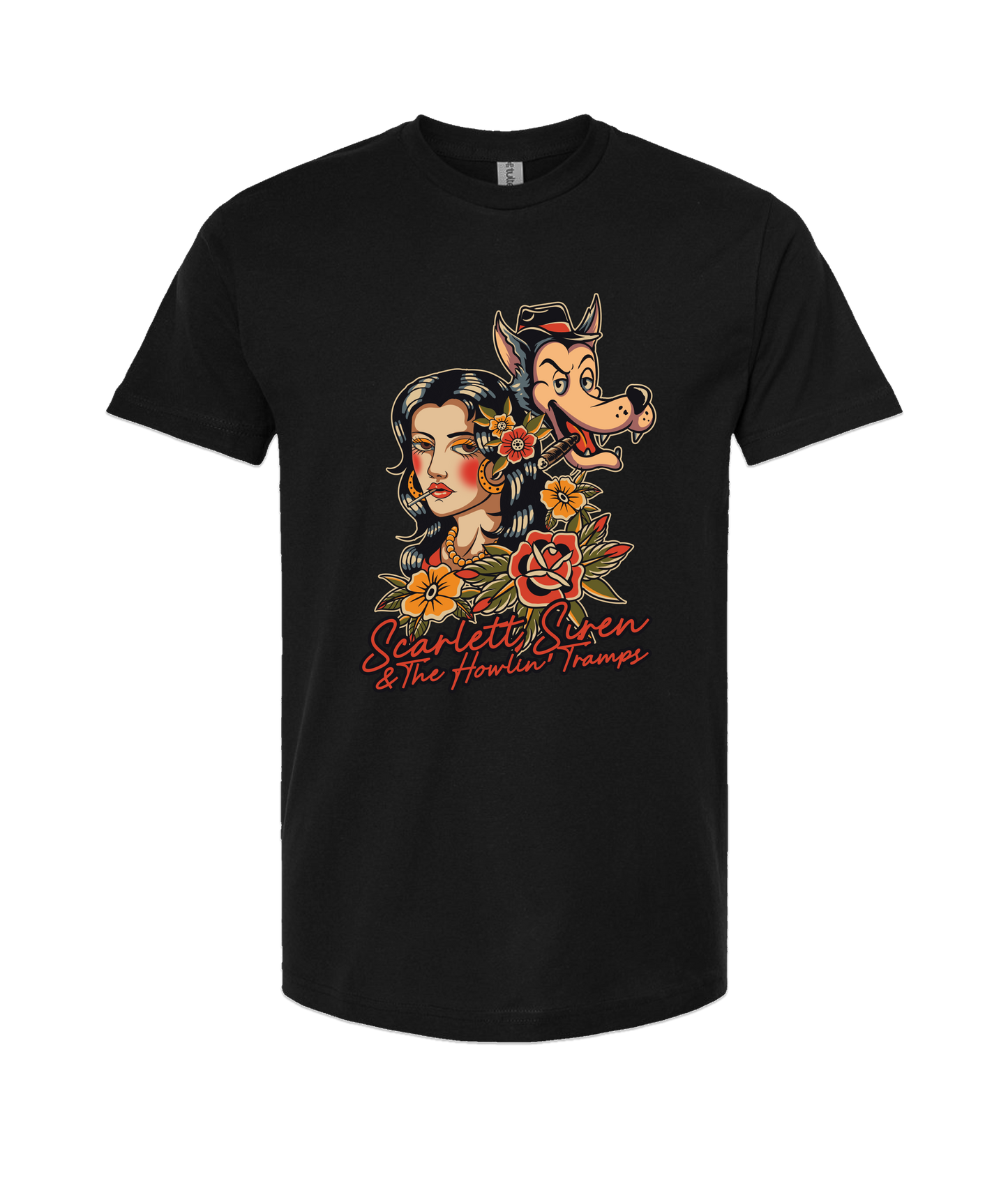 V-SSHTTOP - DESIGN 1 - Black Tank Top