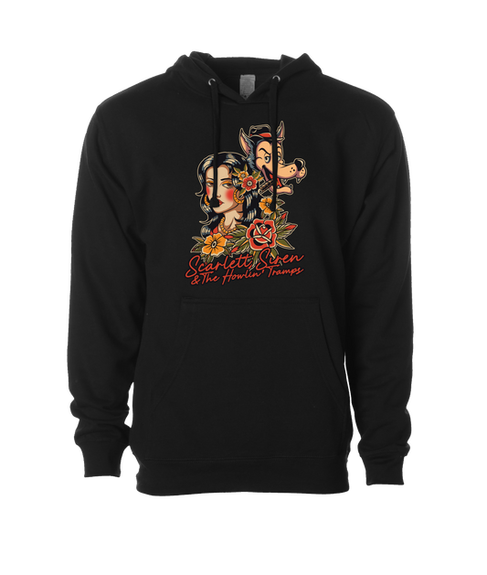 V-SSHTTOP - DESIGN 1 - Black Hoodie