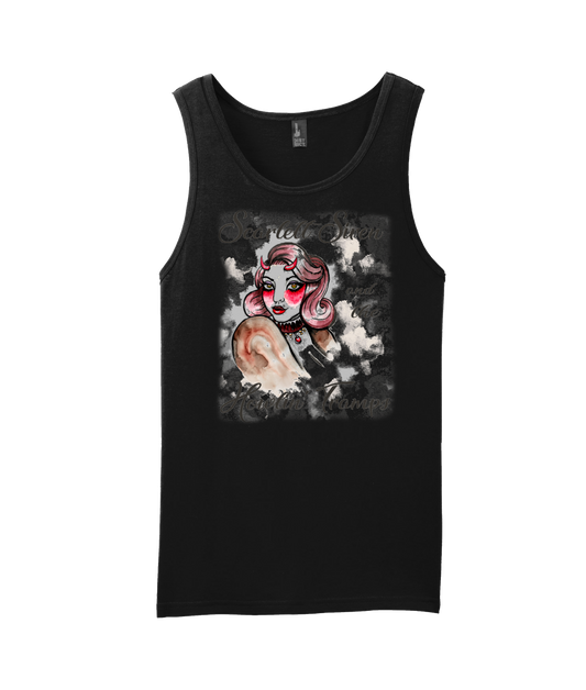 V-SSHTTOP - DESIGN 2 - Black Tank Top